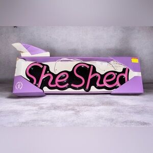 She Shed LED Neon Sign
